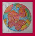 Mandala  Motýle - moja srdcovka :-)
