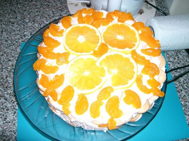 pomarančové tiramisu
